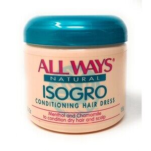 All Ways Natural Isogro Iso Gro Conditioning Hair Dress 5.5 oz New OLD FORMULA